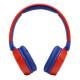 Headset JBL JR310BT, Bluetooth, red/blue