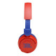 Headset JBL JR310BT, Bluetooth, red/blue