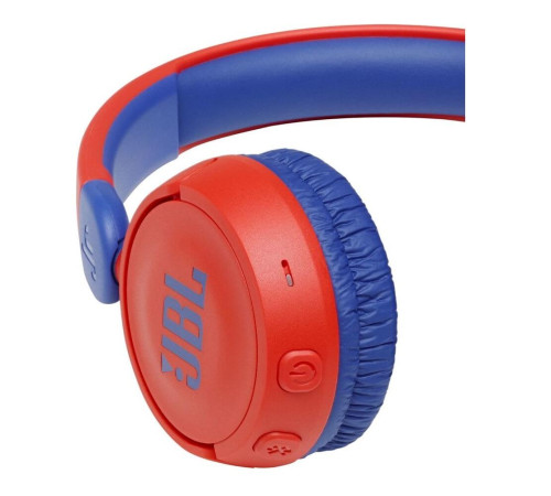 Headset JBL JR310BT, Bluetooth, red/blue